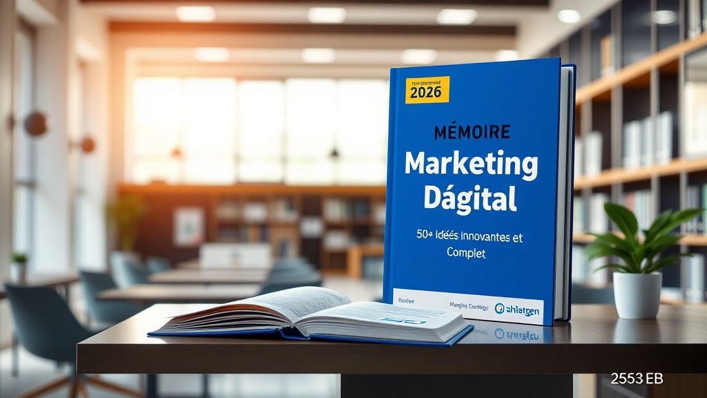 Mémoire Master Marketing Digital Sujet 2026 : 50+ Idées Innovantes et Guide Complet